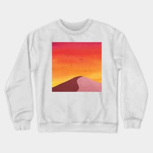 Desert sunset Crewneck Sweatshirt